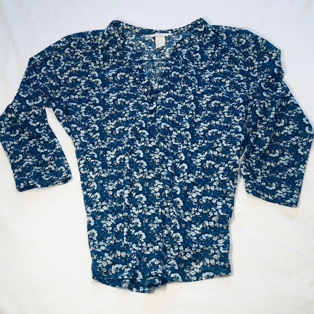 Floral printed blouse